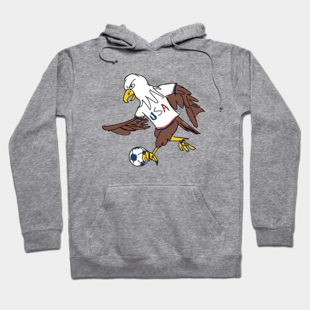 US Soccer Eagle Hoodie by MAS Design Co